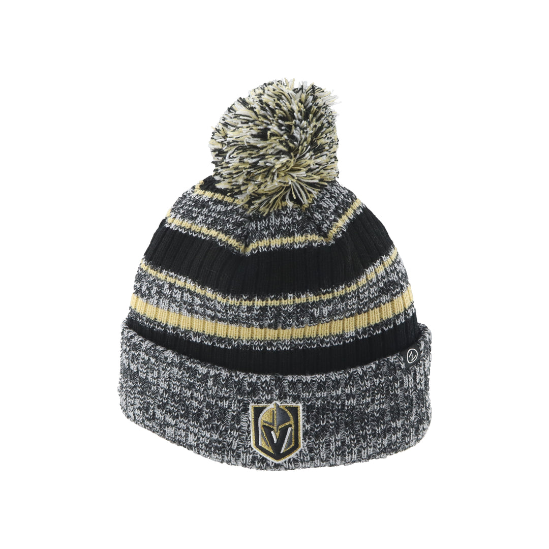 Vegas Golden Knights Striped Ribbed Cuffed Knit
