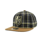 Vegas Golden Knights Primary Plaid Cap