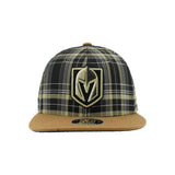 Vegas Golden Knights Primary Plaid Cap