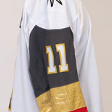 Game-Issued: #11 Curtis McKenzie White Set 1 Jersey 2019/20 Season-4793