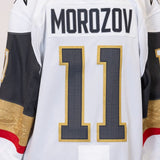 Game-Issued: #11 Ivan Morozov White Circa Set Jersey 2022/23 Season-14955