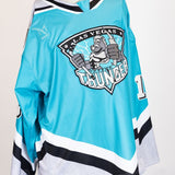 Game-Worn:#13 Jakub Demek Signed Thunder Knight Jersey-328