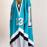 Game-Worn:#13 Jakub Demek Signed Thunder Knight Jersey-328