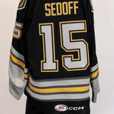 Game-Worn:#15 Christoffer Sedoff House Henderson Jersey-459