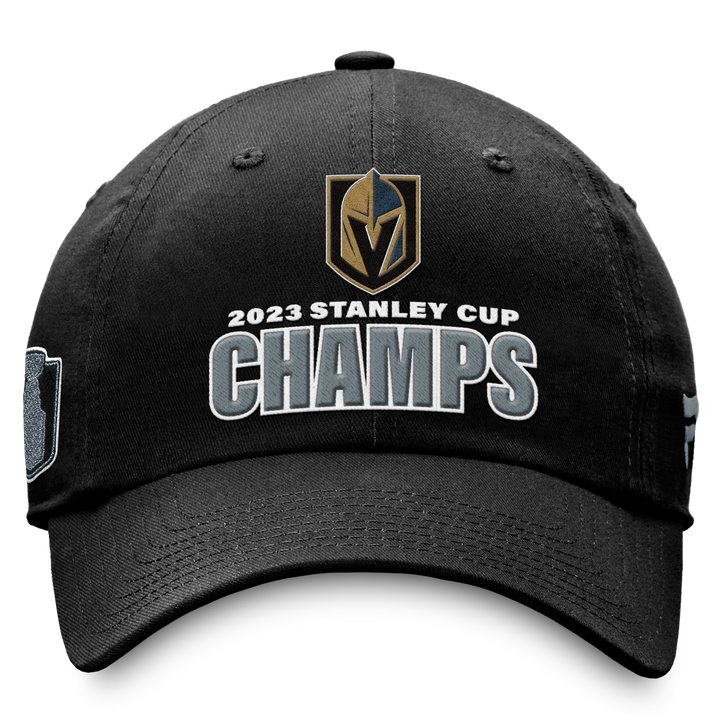 Vegas Golden Knights Stanley Cup Champs Adjustable Black Cap