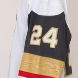 Game-Issued: #24 Brendan Brisson White Set 1 Jersey 2022/23 Season-16981