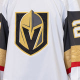 Game-Issued: #24 Brendan Brisson White Set 1 Jersey 2022/23 Season-16981