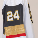 Game-Issued: #24 Brendan Brisson White Set 1 Jersey 2022/23 Season-16981