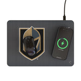 Vegas Golden Knights Linen 15-Watt Wireless Charger and Mouse Pad