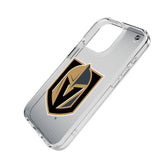 Vegas Golden Knights Linen Clear Phone Case for Apple iPhone