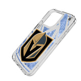 Vegas Golden Knights Ice Tilt Clear Phone Case for Apple iPhone