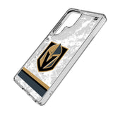 Vegas Golden Knights Ice Stripe Clear Phone Case for Samsung Galaxy