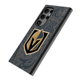 Vegas Golden Knights Paisley MagSafe Compatible Phone Case for Samsung Galaxy