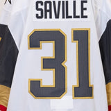 Game-Issued: #31 Isaiah Saville White Set 1 Jersey 2022/23 Season-16980