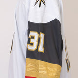 Game-Issued: #31 Isaiah Saville White Set 1 Jersey 2022/23 Season-16980