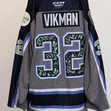 Game-Issued:#32 Jesper Vikman Donate Life Jersey-458