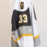 Game-Worn:#34 Jordan Papirny White Jersey-505