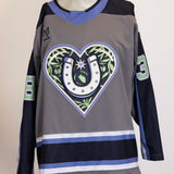 Game-Issued:#38 Jordan Gustafsson Donate Life Jersey-441