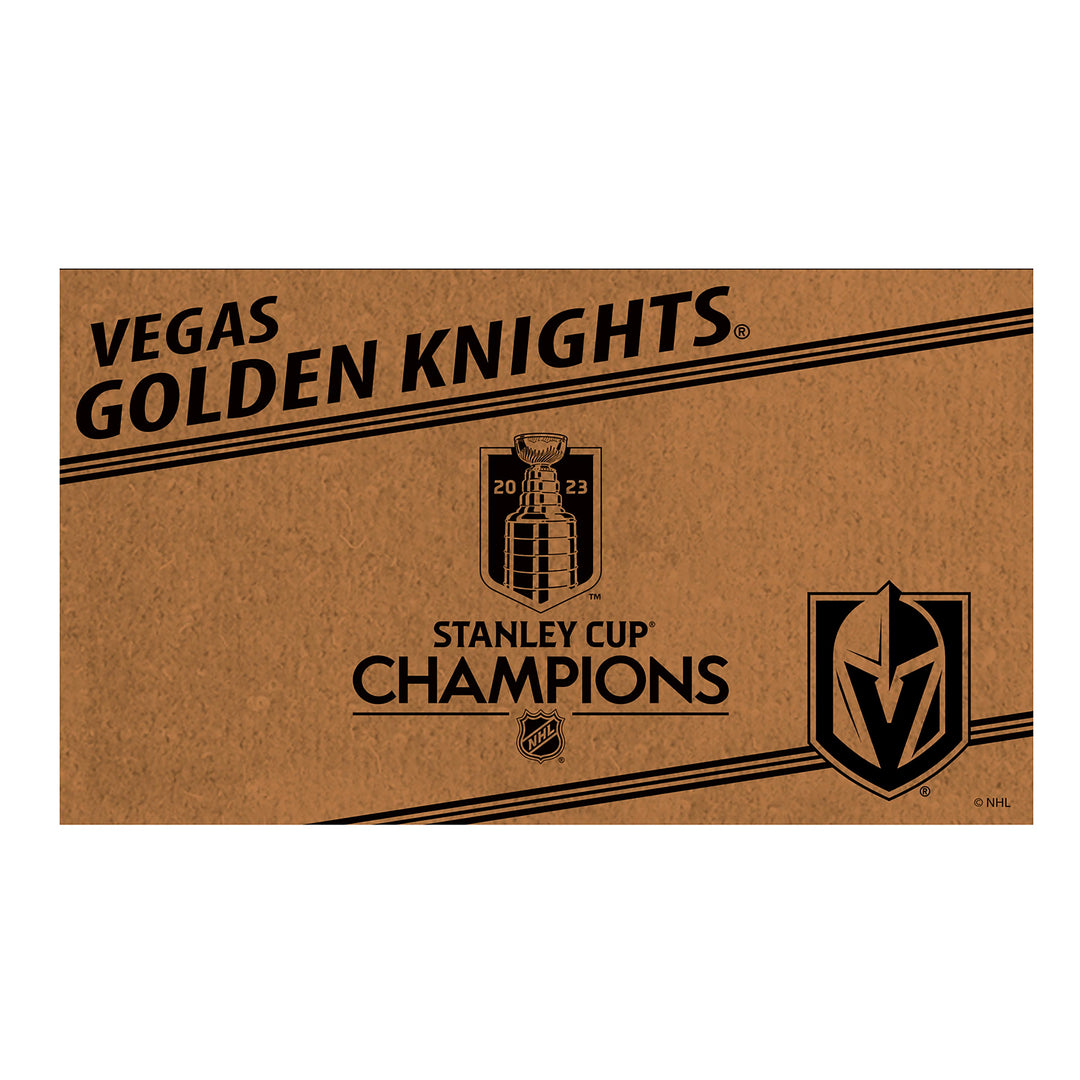Vegas Golden Knights Stanley Cup Champions 2023 PVC Mat