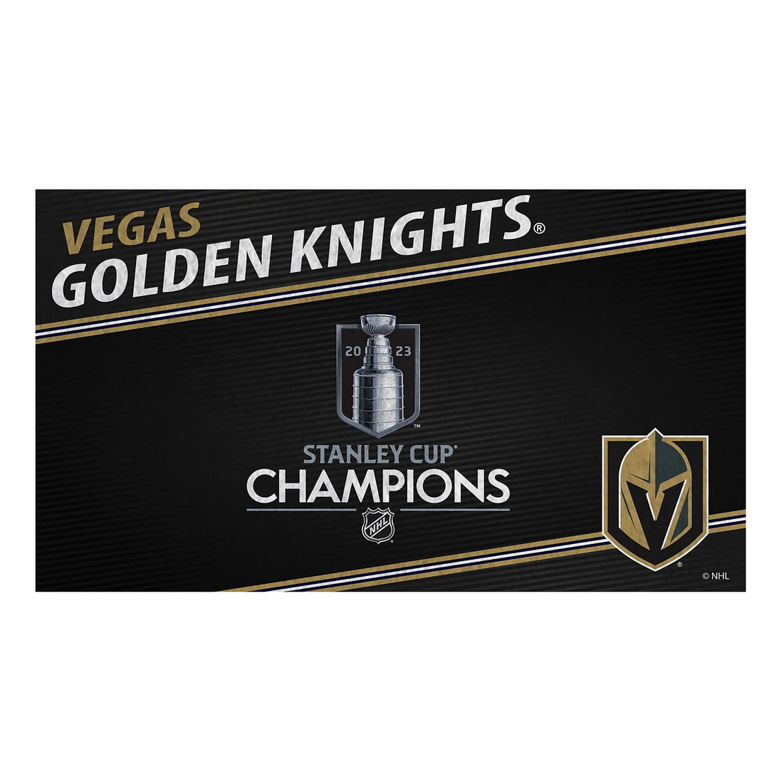Vegas Golden Knights Stanley Cup Champions 2023 PVC Mat
