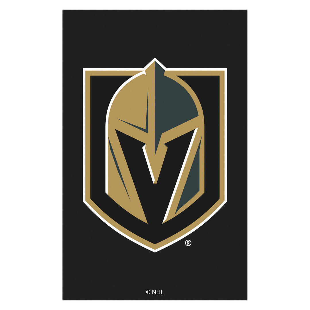 Vegas Golden Knights Applique Garden Flag