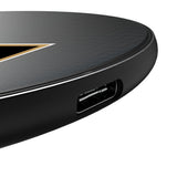 Vegas Golden Knights Linen 15-Watt Wireless Charger