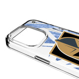 Vegas Golden Knights Ice Tilt Clear Phone Case for Apple iPhone