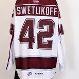 Game-Issued:#42 Alex Swetlikoff Donate Life Jersey-564