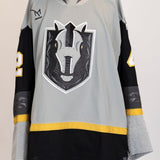 Game-Worn:#42 Alex Swetlikoff Gray Jersey-537