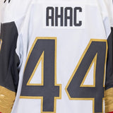 Game-Issued: #44 Layton Ahac White Set 1 Jersey 2023/24 Season-16942