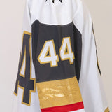 Game-Issued: #44 Layton Ahac White Set 1 Jersey 2023/24 Season-16942