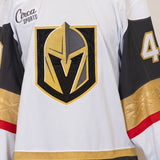 Game-Issued: #49 Peter Diliberatore White Circa Set Jersey 2022/23 Season-14951