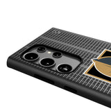 Vegas Golden Knights Text Backdrop MagSafe Compatible Phone Case for Samsung Galaxy