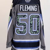 Game-Issued:#50 Joe Fleming Donate Life Jersey-443