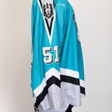 Game-Issued:#51 Byron Froese Signed Thunder Knight Jersey-347