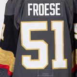 Game-Worn: #51 Byron Froese Gray Set 1 Jersey 2022/23 Season-14917