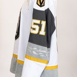 Game-Worn:#51 Byron Froese White Jersey-543