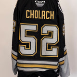 Game-Worn:#52 Artur Cholach House Henderson Jersey-500