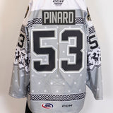Game-Issued:#53 Simon Pinard Lucky Launch Jersey-553