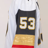 Game-Issued: #53 Marcus Kallionkeli White Circa Set Jersey 2022/23 Season-14950