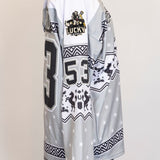 Game-Issued:#53 Simon Pinard Lucky Launch Jersey-553
