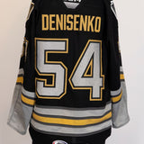 Game-Worn:#54 Grigori Denisenko House Henderson Jersey-460