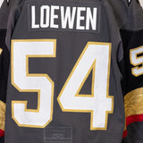 Game-Issued: #54 Jermaine Loewen Gray Set 1 Jersey 2019/20 Season-4771