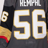 Game-Issued: #56 Sheldon Rempal Gray Set 1 Jersey 2022/23 Season-14910