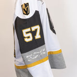 Game-Worn:#57 Mason Primeau White Jersey-449