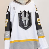 Game-Worn:#57 Mason Primeau White Jersey-449