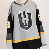 Game-Issued:#58 Ross Armour Gray Jersey-472