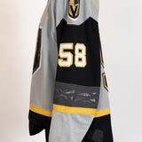Game-Issued:#58 Ross Armour Gray Jersey-472
