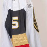 Game-Issued: #5 Daniil Chayka White Circa Set Jersey 2022/23 Season-14966