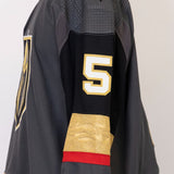 Game-Issued: #5 Daniil Chayka Gray Set 1 Jersey 2023/24 Season-16701